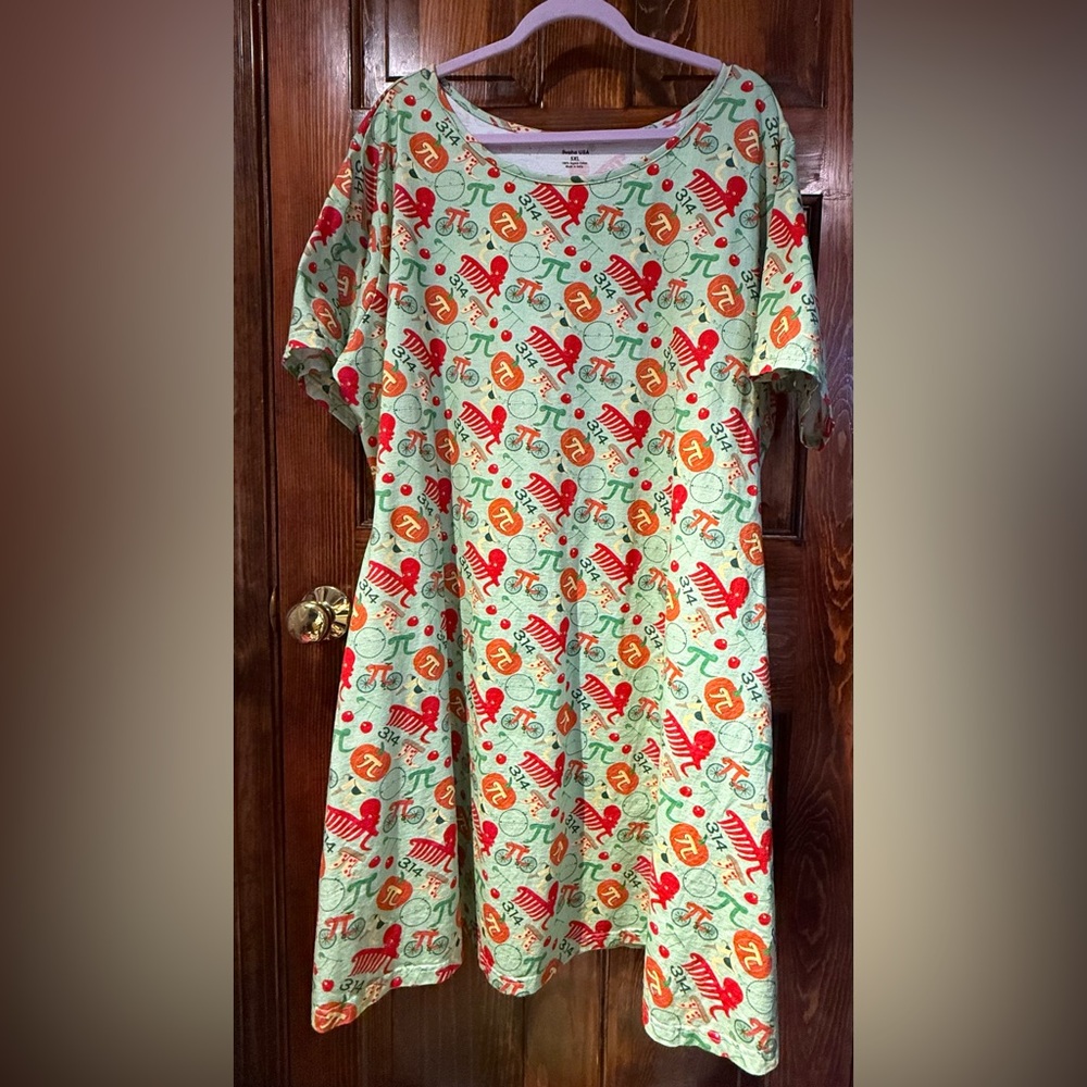 Mint Green Midi Pi 3.14 Dress